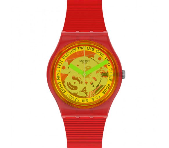 Helen Kirchhofer - Swatch Retro Rosso - GR185