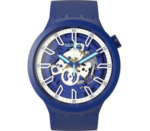 Helen Kirchhofer - Swatch Iswatch Blue - SB01N102
