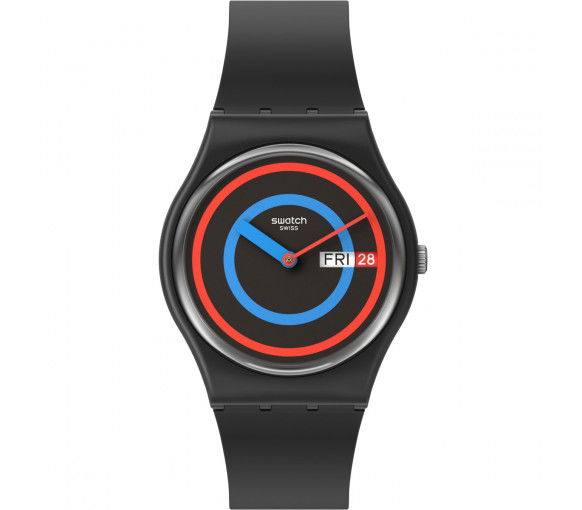 Helen Kirchhofer - Swatch Circling Black - SO28B706