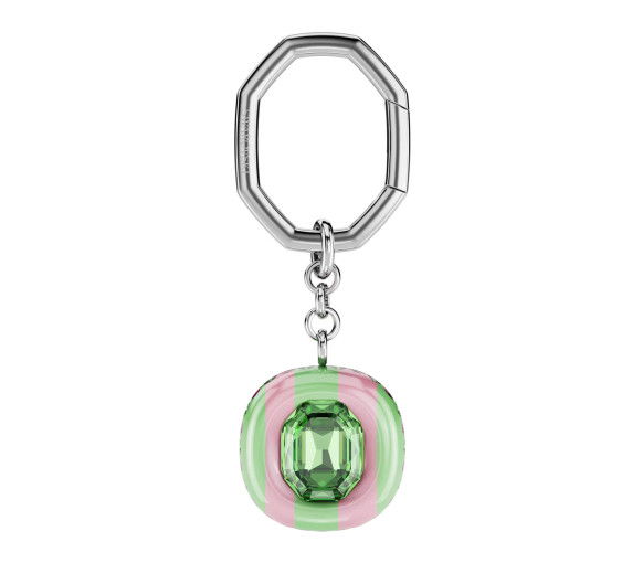 Helen Kirchhofer - Swarovski Key Ring Octagon cut Multicolored Rhodium plated - 5713886
