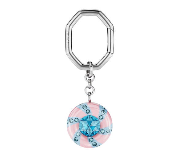 Helen Kirchhofer - Swarovski Key Ring Round cut Multicolored Rhodium plated - 5713885