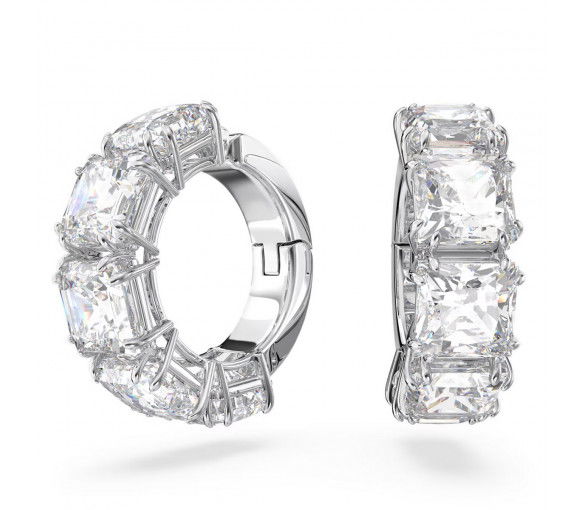 Helen Kirchhofer - Swarovski Millenia Ohrclips Kissenschliff Weiss - 5654557