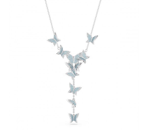 Helen Kirchhofer - Swarovski Lilia Y Halskette Schmetterling Blau - 5662179