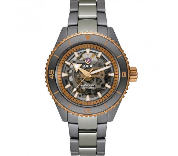 Helen Kirchhofer - Rado Captain Cook Ceramic Skeleton - R32148162