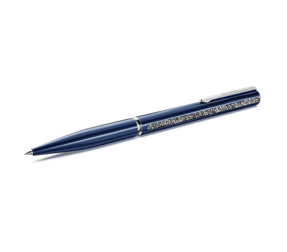 Helen Kirchhofer - Swarovski Crystal Shimmer Glide ballpoint pen Blue lacquered Chrome plated - 5707709