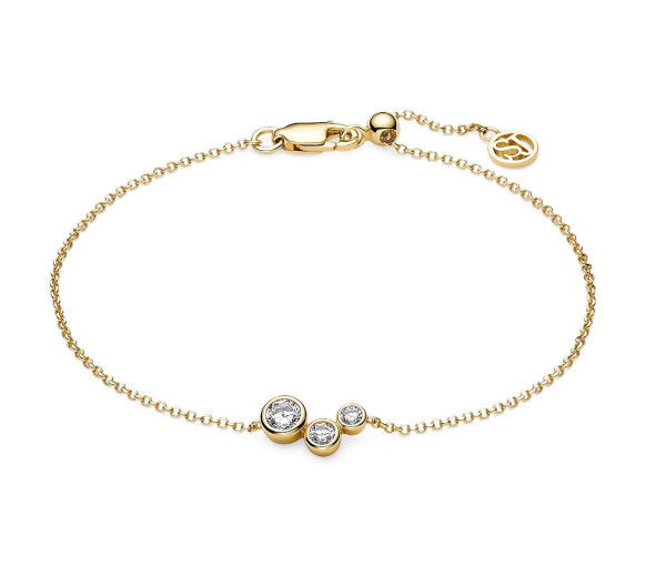 Helen Kirchhofer - Sif Jakobs Sardinien Tre Armband - SJ-B2731-CZ-YG