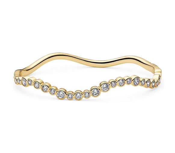 Helen Kirchhofer - Sif Jakobs Sardinien Wave Armreif - SJ-BG2631-CZ-YG