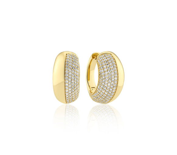 Helen Kirchhofer - Sif Jakobs Fasano Piccolo Ohrringe - SJ-E2487-CZ-YG