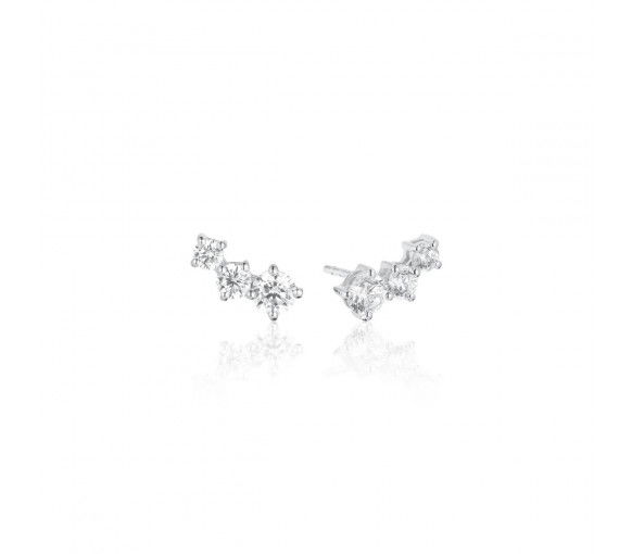 Helen Kirchhofer - Sif Jakobs Belluno Piccolo Ohrringe - SJ-E42107-CZ-SS