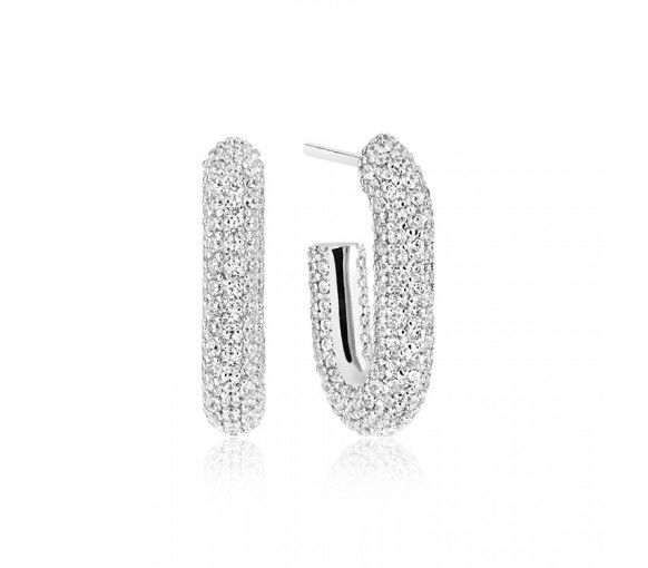 Helen Kirchhofer - Sif Jakobs Capri Piccolo Ohrringe - SJ-E62009-CZ-SS