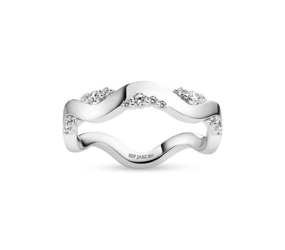 Helen Kirchhofer - Sif Jakobs Ellera Waves Altro Ring - SJ-R2762-CZ