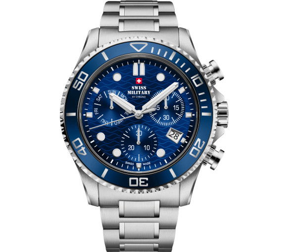 Helen Kirchhofer - Swiss Military by Chrono Quartz Chronograph - SM34101.02