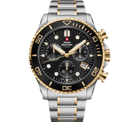 Helen Kirchhofer - Swiss Military by Chrono Quartz Chronograph - SM34101.03