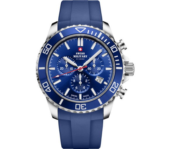 Helen Kirchhofer - Swiss Military by Chrono Quartz Chronograph - SM34103.08