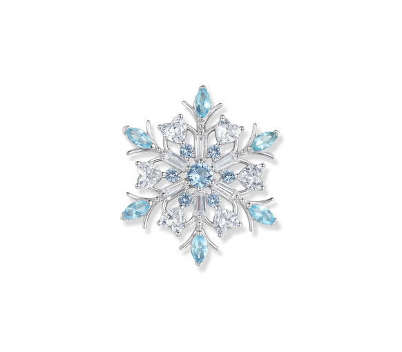 Seinerzeit Frosty Schneeflocken Anhänger - SZA-3990-271