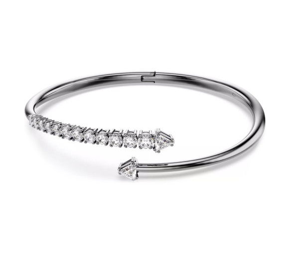 Helen Kirchhofer - Swarovski Sublima Bangle White Ruthenium plated
