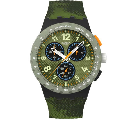 Helen Kirchhofer - Swatch Midday Camo Pay! - SUSB109-6000