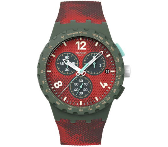 Helen Kirchhofer - Swatch Crimson Foliage - SUSG410
