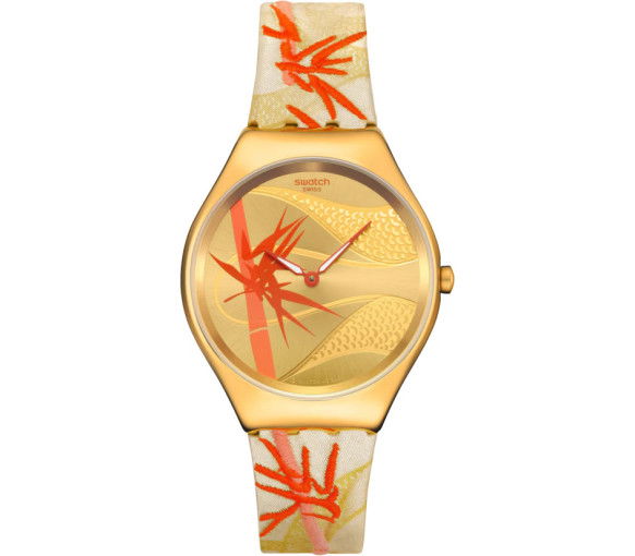 Swatch Golden Red Bamboo - SYXZ105