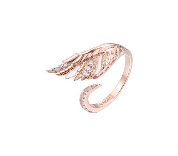 Helen Kirchhofer - Seinerzeit Selena Schwan Ring - SZA-1980-442