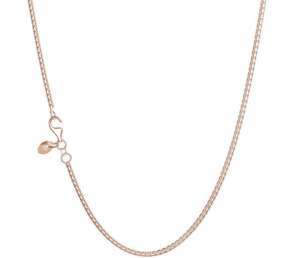 Seinerzeit Boxkette rosévergoldet