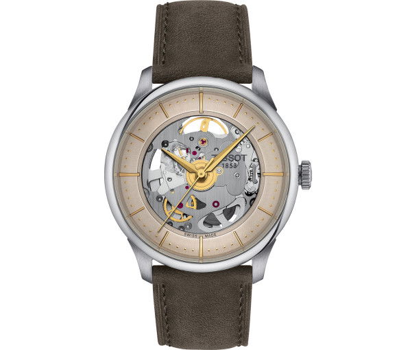 Helen Kirchhofer - Tissot Chemin des Tourelles Powermatic 80 Skeleton (39 mm) - T139.836.16.261.00