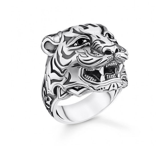 Helen Kirchhofer - Thomas Sabo Ring Tiger Silber - TR2294-643-21