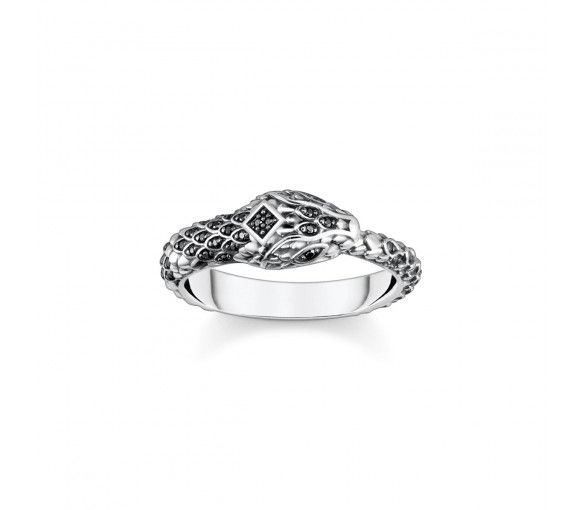 Helen Kirchhofer - Thomas Sabo Ring Geschwärzt Schlange - TR2419-643-11