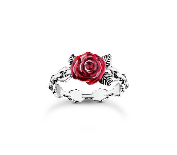 Helen Kirchhofer - Thomas Sabo Bague Roses Romance argent - TR2482-664-10