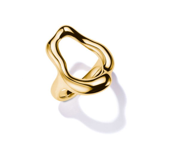 Helen Kirchhofer - Thomas Sabo Bague Natural Beauty plaquée or - TR2486-413-39