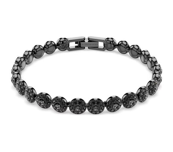 Helen Kirchhofer - Swarovski Una Angelic Bracelet Round cut Black Ruthenium plated - 5709411
