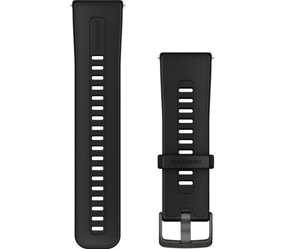 Garmin Quick Release (24 mm) Black Silicone Band - 010-13907-00