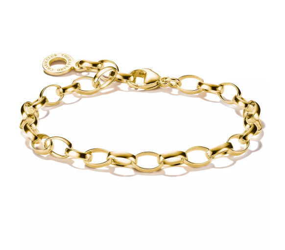Helen Kirchhofer - Thomas Sabo Charm Armband Klassisch Vergoldet - X0031-413-39