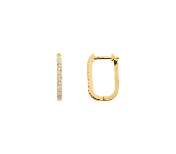 Helen Kirchhofer - Xenox Fine Frame Creolen 9k - XG9K6105G