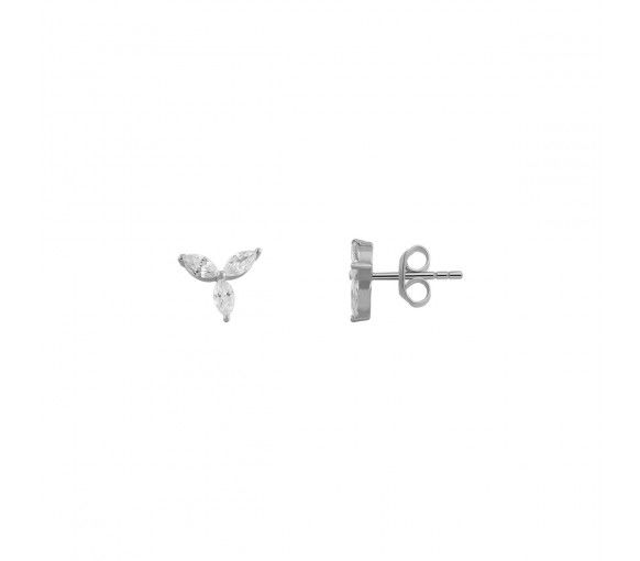 Helen Kirchhofer - Xenox Fancy Cut Silver Ohrstecker - XS6071