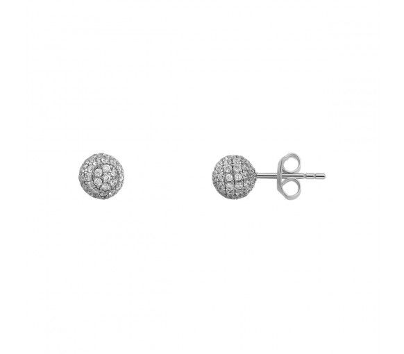 Helen Kirchhofer - Xenox Classic Circle Silver Ohrstecker - XS6088