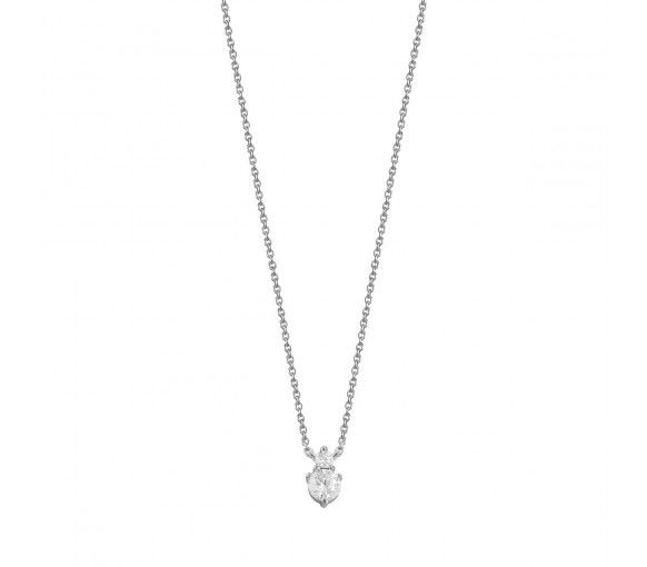 Helen Kirchhofer - Xenox Krappe Silber Halskette - XS7347