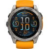 Helen Kirchhofer - Garmin Fenix 8 Amoled Sapphire Titanium Orange Spark (51 mm) - 010-02905-11