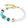 Helen Kirchhofer - Coeur de Lion GeoCube Precious Fusion Pearls Armband - 5086/30-0616