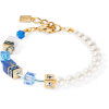 Helen Kirchhofer - Coeur de Lion GeoCube Precious Fusion Pearls Armband - 5086/30-0716
