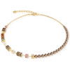 Helen Kirchhofer - Coeur de Lion GeoCube Precious Fusion Pearls Mocha Mousse Halskette - 5086/10-1100