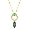 Helen Kirchhofer - Swarovski Collier Mesmera Tailles variées Vert Placage de ton or - 5732484