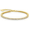 Helen Kirchhofer - Thomas Sabo Tennis Armband Gold - A2021-414-14-L19V