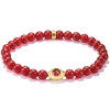 Helen Kirchhofer - Thomas Sabo Armband Beads Rot Auge 18k Vergoldung - A2210-414-10