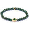 Helen Kirchhofer - Thomas Sabo Armband Beads Grün Auge 18k Vergoldung - A2210-472-6