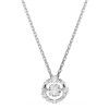 Helen Kirchhofer - Swarovski Constella Necklace Round cut Dancing stone White Rhodium plated - 5738247
