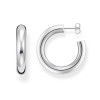 Helen Kirchhofer - Thomas Sabo Creolen Chunky mittel Silber - CR636-001-21