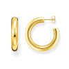 Helen Kirchhofer - Thomas Sabo Creolen Chunky mittel vergoldet - CR636-413-39