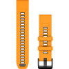 Helen Kirchhofer - Garmin QuickFit 22 Spark Orange Graphite Silicone Band - 010-13392-01