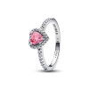 Helen Kirchhofer - Pandora Erhabenes Rosafarbenes Herz Ring - 198421C03